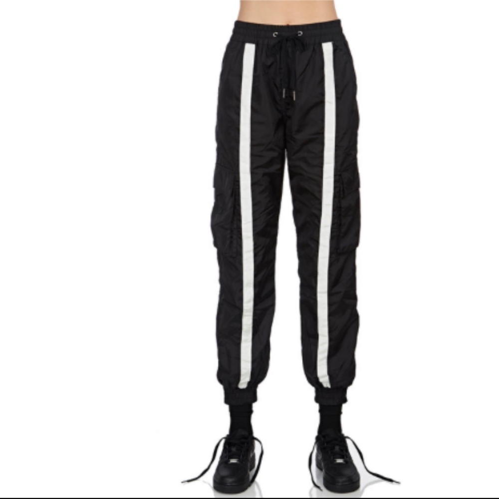 Daniel Guizio Nylon track pants - L